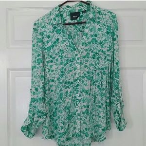 LAST CHANCE: Anthro Maeve Islet Floral Blouse